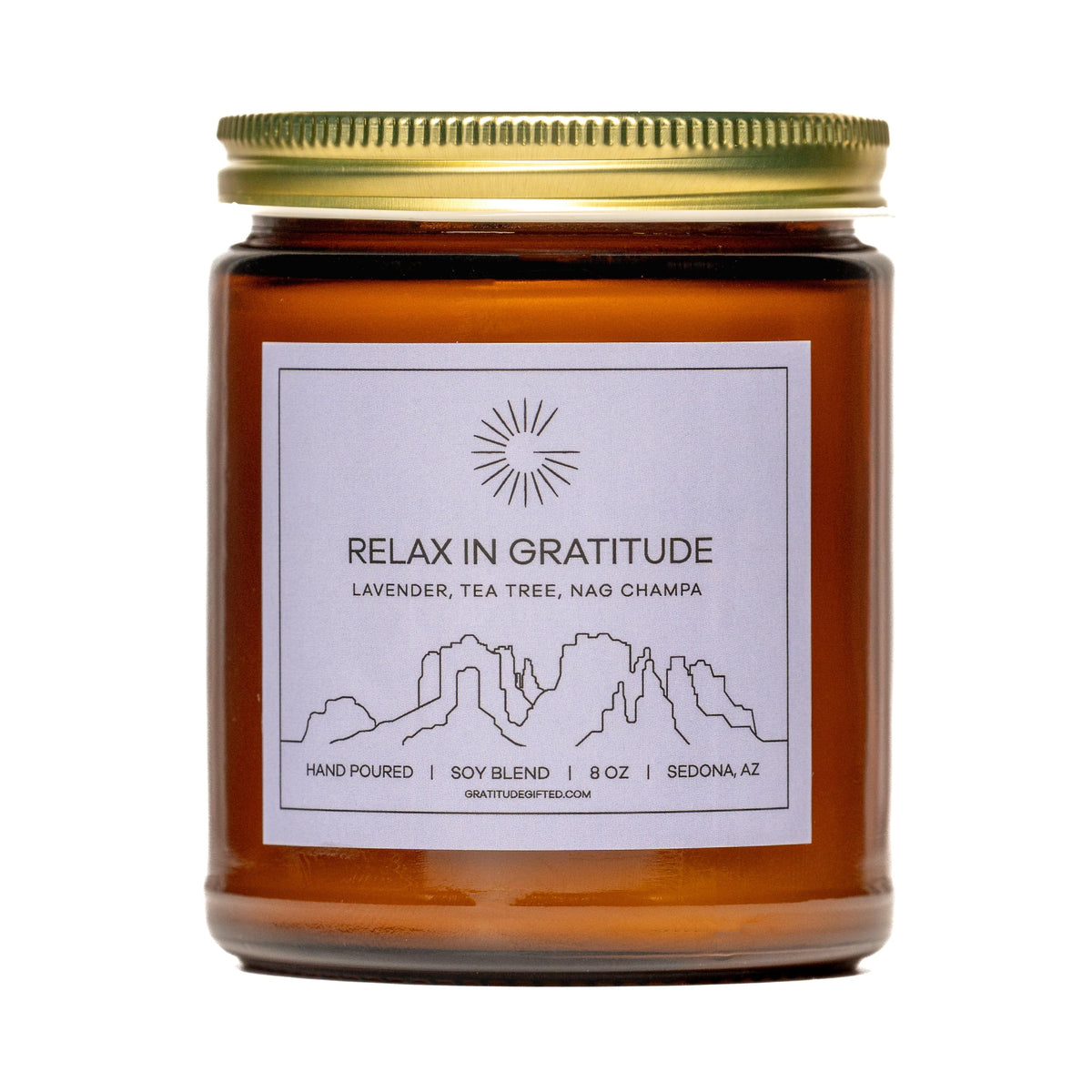 RELAX IN GRATITUDE CANDLE – Gratitude Gifted