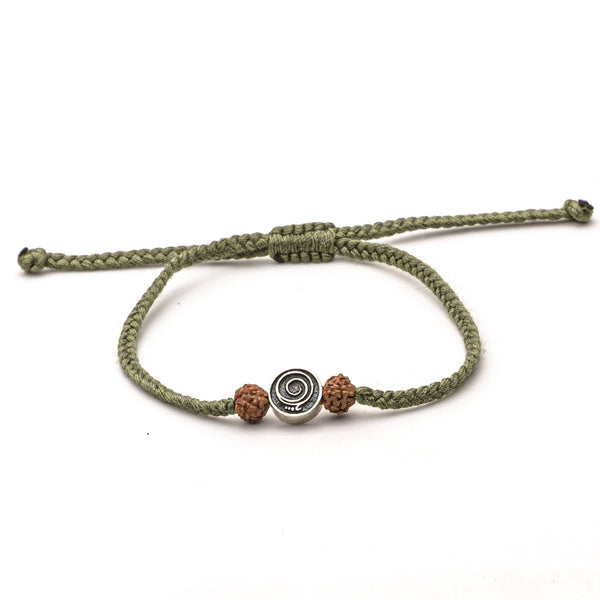 MINDSET OF GRATITUDE HANDWOVEN BRACELET UNISEX